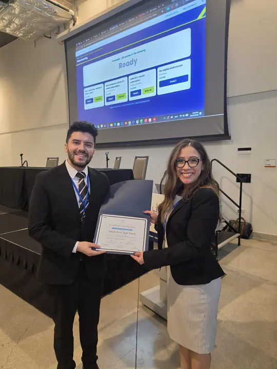 Certificate of Recognition, oral presenter