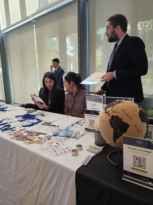 Registration desk