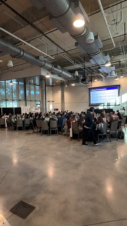The Expo Center during the morning sessions