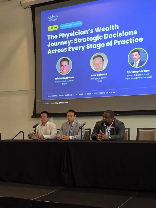 The Physician’s Wealth Journey panel